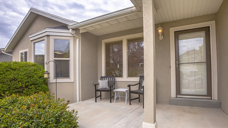 Cement Porch Installation