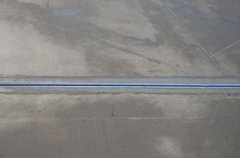 Driveway with Expansion Joints