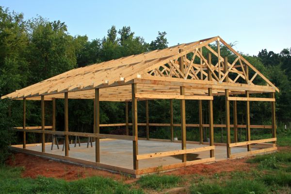 Barn Pad Installation in Joplin